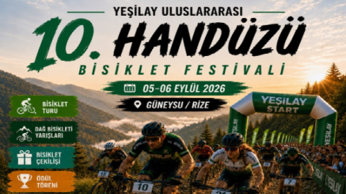 Handüzü Yaylası’nda Bisiklet Şöleni – Yeşilay Uluslararası 10. Festival Başlıyor!